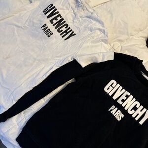 Givenchy boys sweater and shirt bundle size 10